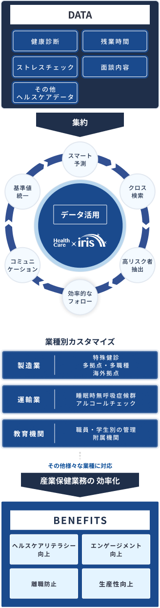 HealthCare iris とは